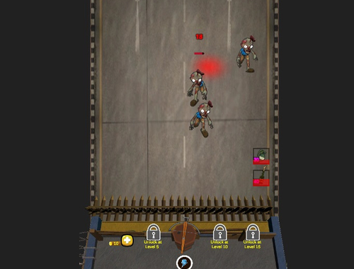 Spiel Überleben der Zombie-Verteidigung  Online