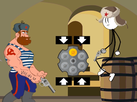 Spiel Stickman Sowjetisches Gefängnis  Online