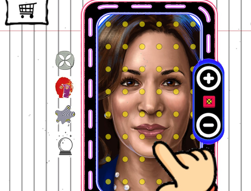 Spiel Lustige Gesichtsquest  Online