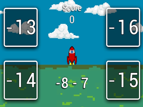 Spiel Raketenmathematik  Online