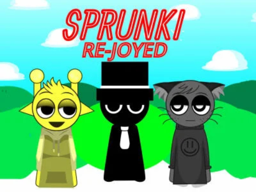 Spiel Sprunki freute sich über das Geheimnis  Online