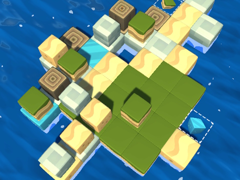 Spiel Cube Island: ASMR-Relax-Puzzle  Online