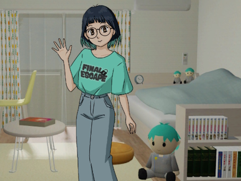 Spiel Entkomme aus Oshikatsu Onnas Zimmer  Online