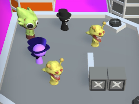Spiel Sprunki Bullet Blender Online