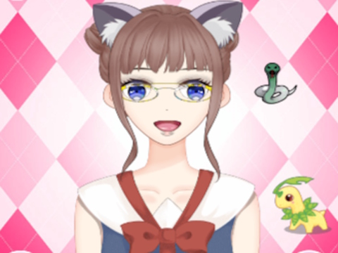 Spiel Süßes Anime-Mädchen verkleiden sich  Online