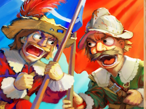Spiel Musketiere Schießpulver vs. Stahl  Online