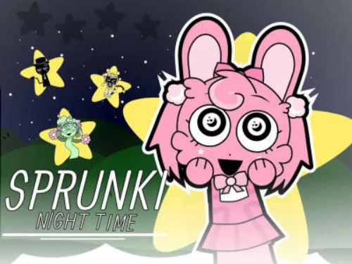 Spiel Sprunki-Nachtzeit 2  Online