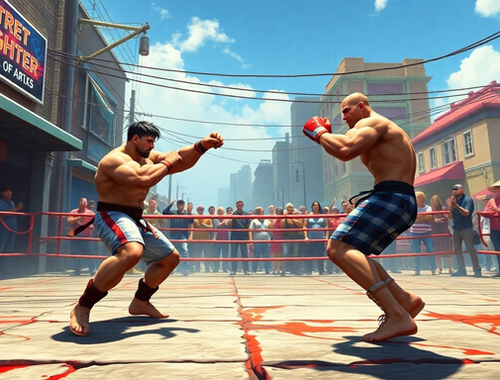Spiel Echter Street Fighter 3D  Online