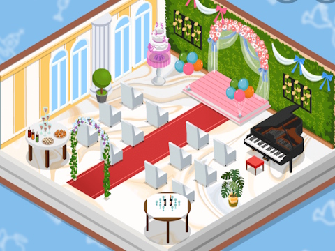 Spiel Dekor: Meine Hochzeit  Online