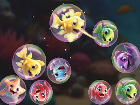 Spiel Fische zusammenfügen!  Online