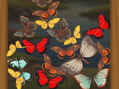 Spiel Schmetterling zusammenführen  Online