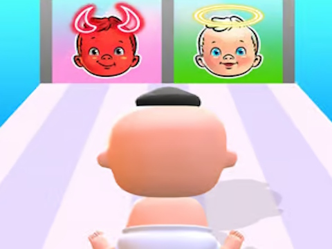 Spiel Guter oder schlechter Mom Run  Online