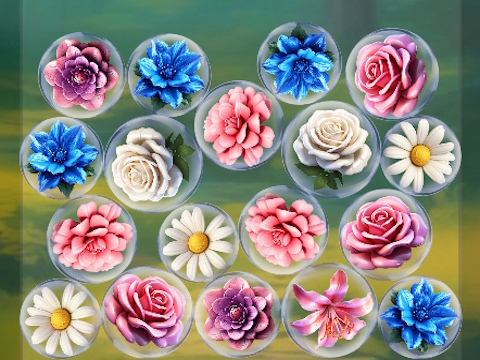 Spiel Blumen verschmelzen!  Online