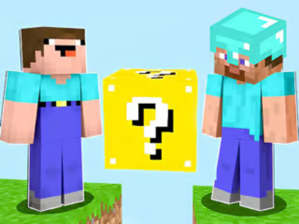 Spiel Kinderquiz: Minecraft-Trivia  Online
