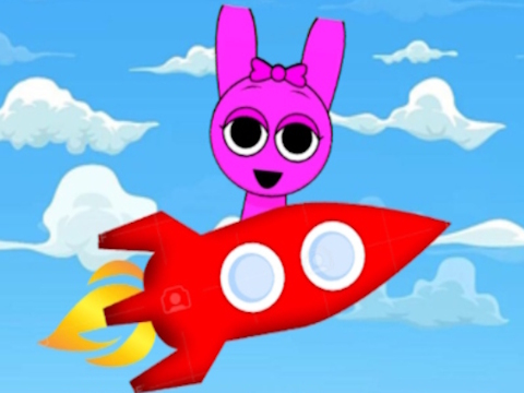 Spiel Sprunki Run: Endloses Rennen  Online