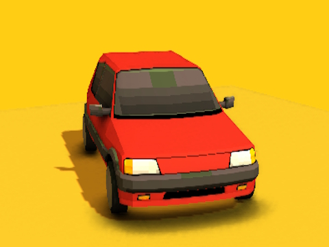 Spiel Rutschige Abfahrt mit dem Auto  Online