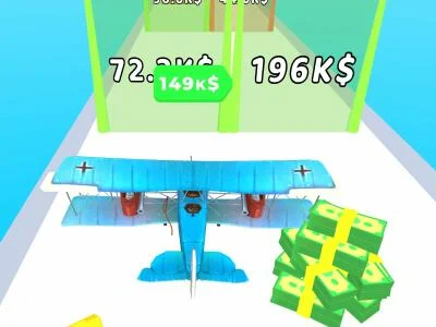 Spiel Bauen Sie ein Flugzeug und fliegen 3D!  Online