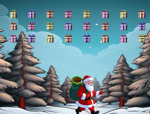 Spiel Space Invaders: Weihnachtsausgabe  Online