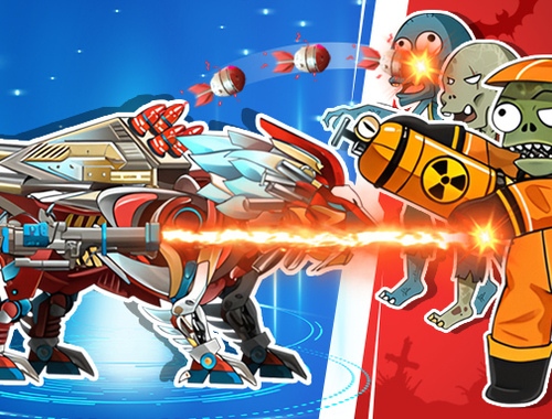 Spiel Roboter -Terminator t Rex  Online