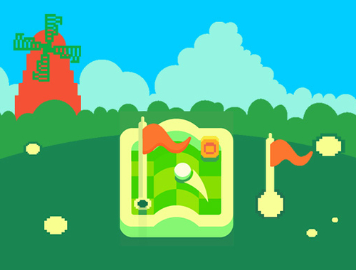 Spiel Pixel Mini Golf Online