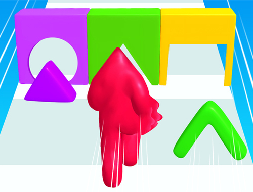 Spiel Formtransformation Blob Racing  Online