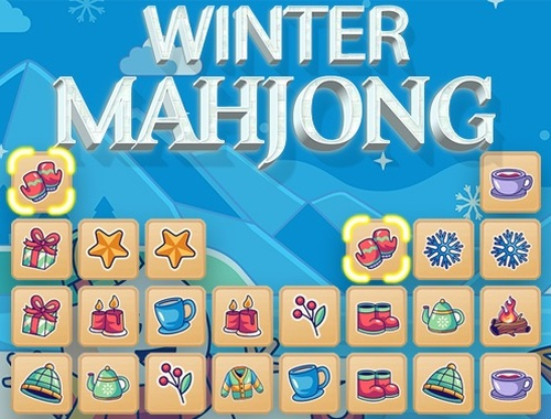 Spiel Winter Mahjong Online