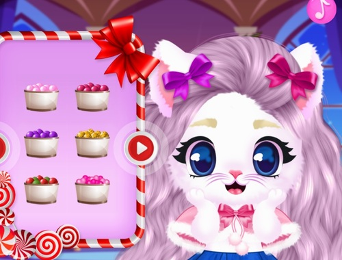 Spiel Katze und Kaninchenurlaub  Online
