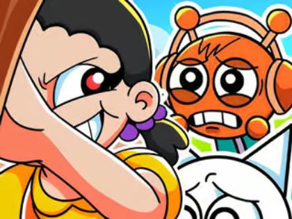 Spiel Puzzle: Sprunki gegen Tintenfisch  Online