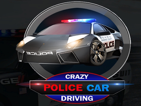 Spiel Verrückter Polizeiauto fahren  Online