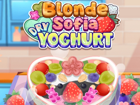 Spiel Blonde Sofia: Trockener Joghurt  Online