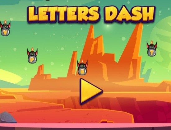 Spiel Buchstaben Dash  Online