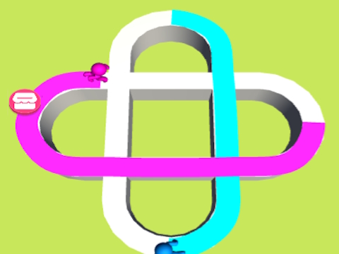 Spiel Lacklauf 3D: Farbe  Online