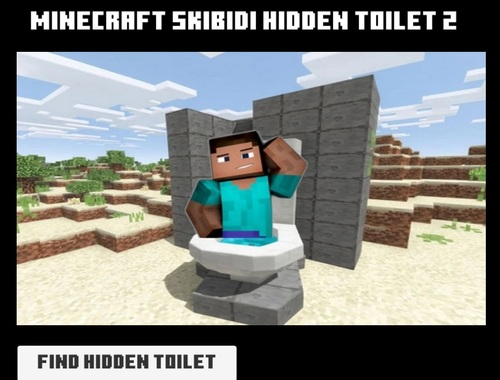 Spiel Minicraft Skibidi Hidden Toilette 2  Online
