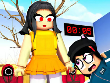 Spiel Puzzle: Squid Game vs Roblox  Online