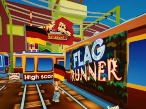 Spiel Flaggenläufer  Online