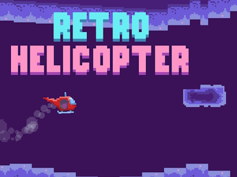 Spiel Retro -Hubschrauber  Online
