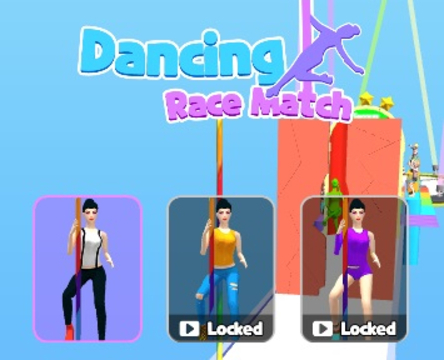 Spiel Tanz -Rennspiel  Online