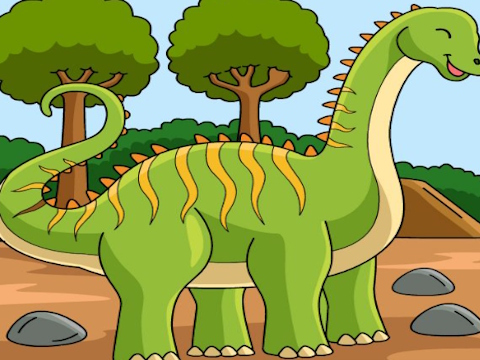 Spiel Dinosaurier erkennen den Unterschied  Online