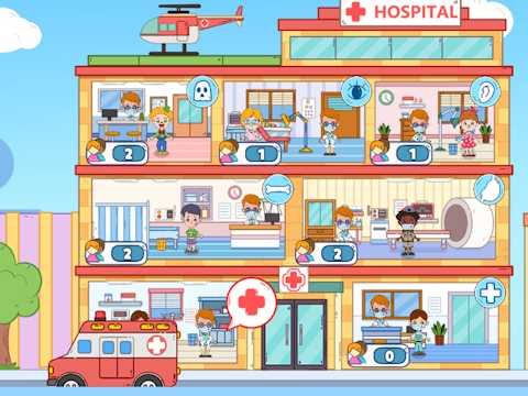 Spiel Toca Avatar: Mein Krankenhaus  Online