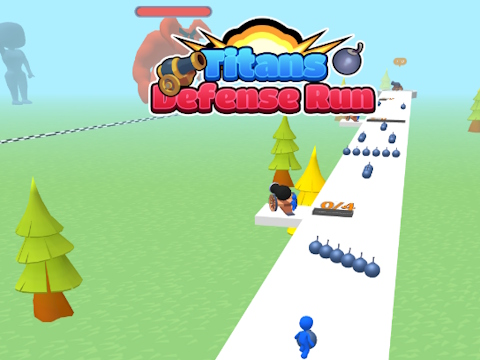 Spiel Titans Defense Run Online