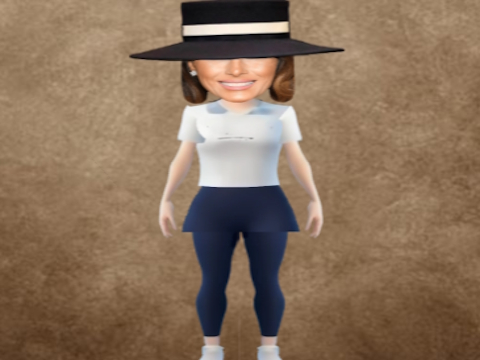 Spiel Melania Hut Antistress -Spiel  Online