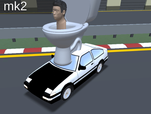 Spiel Skibidi Toilettenrennen Multiplayer  Online