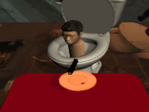 Spiel Skibidi Toiletten -Tintenfischspiel Wabe  Online