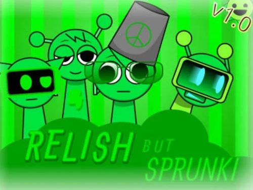 Spiel Sprunki genießt  Online
