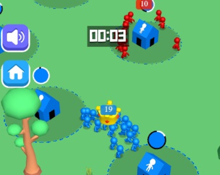 Spiel Riese Crowd Io House Capture  Online