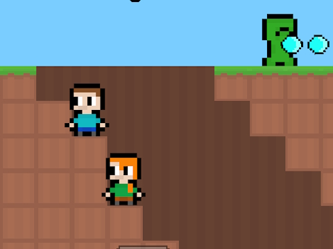 Spiel McBros Pixelcraft Online