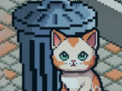 Spiel Pixel -Katzen -Simulator: Meine Haustiere  Online