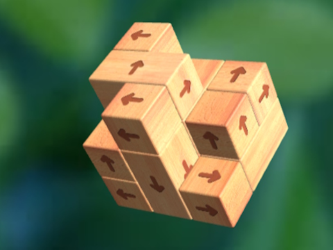 Spiel Tippen Sie auf 3D -Holzblock weg  Online