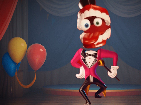 Spiel Fünf Nächte im digitalen Zirkus  Online
