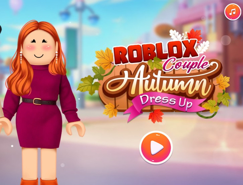 Spiel Roblox -Paar Herbstkleid  Online